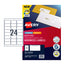 AVERY LIP Label QP L7159 24Up labels with 10 sheets