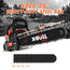 X-BULL Petrol Chainsaws Commercial 20" Bar 62cc E-Start Tree Pruning Top Handle