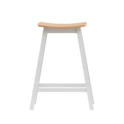 Artiss 2x Bar Stools Wooden Chairs Oak