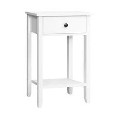 Artiss Bedside Table 1 Drawer with Shelf - Multiple Designs Available