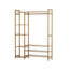 Artiss Clothes Rack Coat Stand 8 Shelves Bamboo