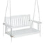 Gardeon Porch Swing Chair with Chain Garden Bench Outdoor Furniture Wooden White