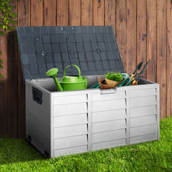 Gardeon Outdoor Storage Box Lockable Organiser Garden Deck Shed Tool