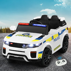 Rigo Kids Electric Ride On Patrol Police Car Range Rover-inspired Remote