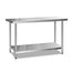 Cefito 1524x610mm Stainless Steel Kitchen Bench 430