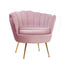 Artiss Armchair Velvet Pink Callista