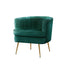 Artiss Armchair Velvet Green Norvia