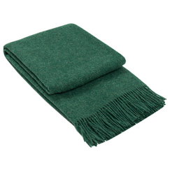 Brighton Throw - 100% NZ Wool - Emerald