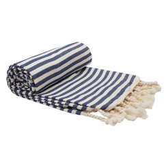 PORTSEA TURKISH COTTON TOWEL - NAVY