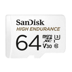 SANDISK 64GB High Endurance micro SDXC V30 u3 C10 UHS-1 100MB/s R 40MB/s W SD Adaptor Android Smartphone Action Camera Drones