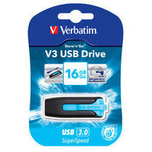 Verbatim 16GB V3 USB3.0 Blue Store 'n' Go V3