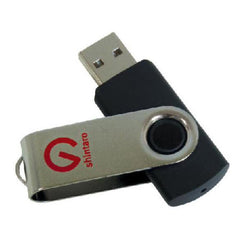 Shintaro 64GB Rotating Pocket Disk USB 2.0 - High Speed Data Storage & Easy File Transfer