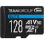 Team Elite 128GB Micro SD Card - UHS-I U3 V30 A1 - 4K UHD Recording