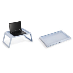 Multifunction Laptop Bed Desk with foldable legs for Home Office (Blue)