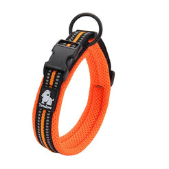 Heavy Duty Reflective Collar Orange L