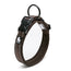 Heavy Duty Reflective Collar Brown L