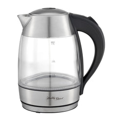 1.7L Glass Kettle with 360° Rotational Base
