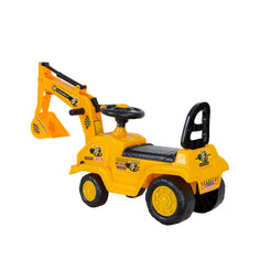 Ride-on Children’s Toy Excavator Truck (Yellow)