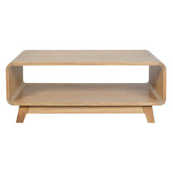Providence Solid Mindi Timber Coffee Table (Natural)