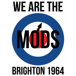 We Are The Mods-Brighton 1964 Poster