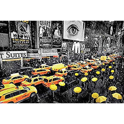 New York - Umbrellas Poster