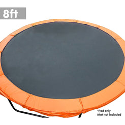 Kahuna 8ft Trampoline Replacement Pad Round - Orange