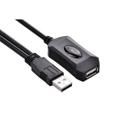 UGREEN USB 2.0 Active Extension Cable 10M with USB Power 5M (20214)