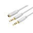 UGREEN 3.5mm Female to 2mm male audio cable - White (20897)