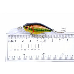 6x 6cm Popper Crank Bait Fishing Lure Lures Surface Tackle Saltwater