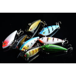 8x 5cm Vib Bait Fishing Lure Lures Hook Tackle Saltwater