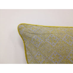 Pack of 4 Azuk Mustard Yellow & Grey 50cm x 50cm Cushion Covers