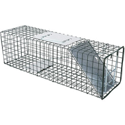 Animal Trap Cage - Humane Live Catch - 81.5*26*32CM - Possum, Fox, Rat, Cat, Rabbit