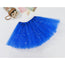 Sequin Tulle Tutu Skirt Ballet Kids Princess Dressup Party Baby Girls Dance Wear, Royal Blue, Kids