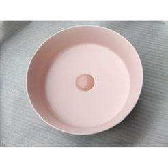 2020 Matte Pink Round 360 mm Dia top counter basin porcelain sink