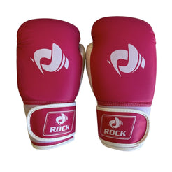 Rock Set of 2 Boxing Gloves MMA Training Fight Punch Bag Sparring Kickboxing 10oz