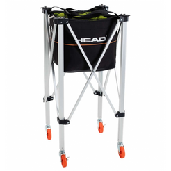 Head Ball Trolley 120 Balls Coaching Teaching Basket Cart Training Foldable