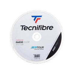 Tecnifibre Razor Code Tennis String Reel 1.25mm 17 Gauge 200m Coil - White Strings