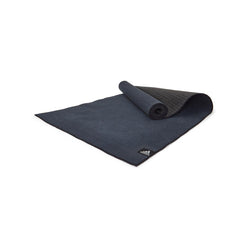 Adidas 2mm Hot Bikram Yoga Mat Pad Exercise Fitness Pilates Gym Non-Slip - Black