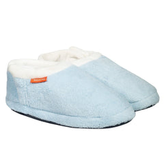 ARCHLINE Orthotic Slippers Closed Scuffs Pain Relief Moccasins - Sky Blue - EUR 35