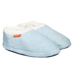 ARCHLINE Orthotic Slippers Closed Scuffs Pain Relief Moccasins - Sky Blue - EUR 37