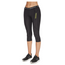 DIADORA Ladies Compression Sports 3/4 Tights Gym Yoga Thermals - Black - 16