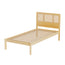 Artiss Bed Frame Single Size Rattan Wooden RITA