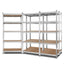 Giantz 5x1.8M Garage Shelving Warehouse Rack Pallet Racking Storage Shelf Silver