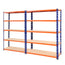 Giantz 2.4Mx1.8M Garage Shelving Warehouse Rack Pallet Racking Storage Blue