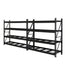 Giantz 4Mx2M Garage Shelving Warehouse Rack Pallet Racking Storage Shelve Black