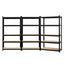 Giantz 3x1.8M Garage Shelving Warehouse Rack Pallet Racking Storage Shelf Black