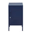 ArtissIn Bedside Table Metal Cabinet - MINI Blue