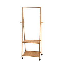 Artiss Clothes Rack Coat Stand 165x59cm Hanger Wheels