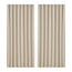 Artiss 2X Blockout Curtains Eyelet 300x230cm Beige