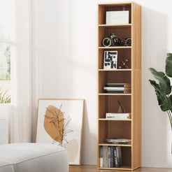 Artiss Bookshelf 7 Tiers MILO Pine